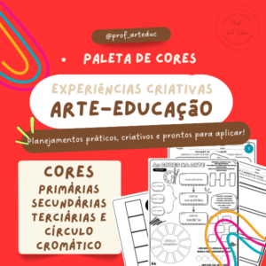 Cores e Círculo Cromático - Planejamentos e Atividades para imprimir